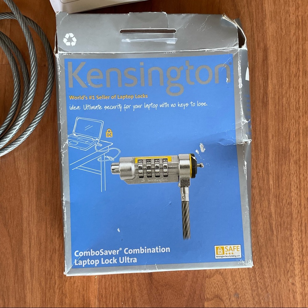 Kensington laptop lock new in box